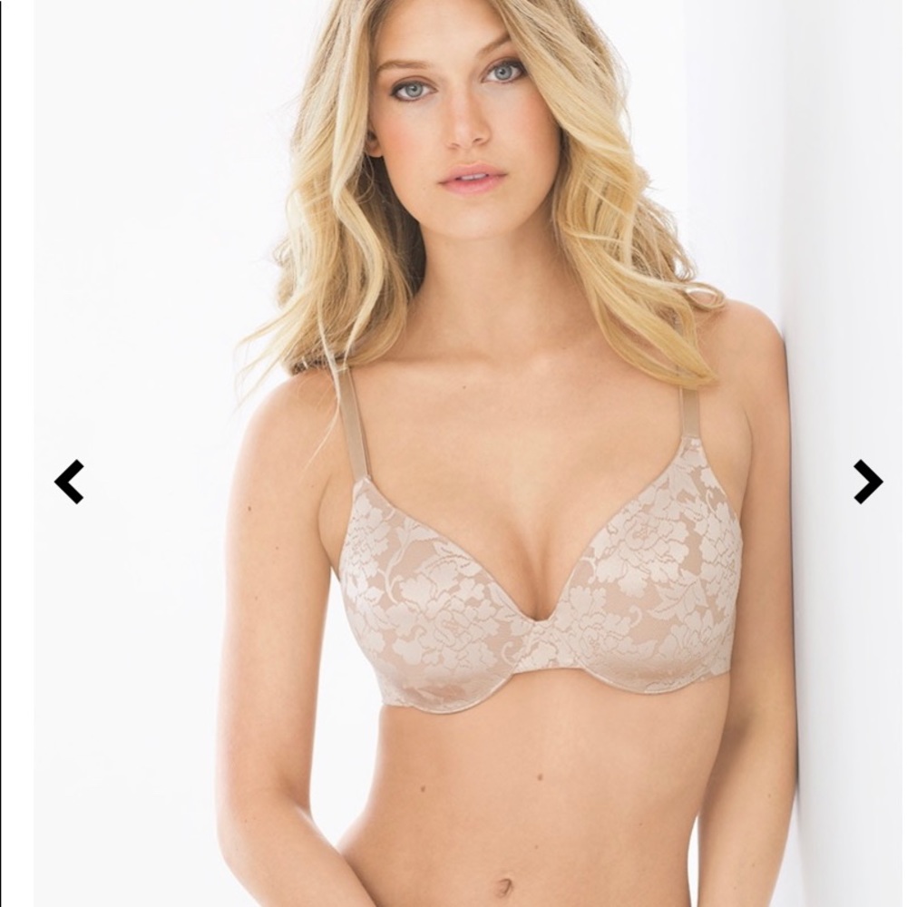 Soma Vanishing Back Full Coverage Lace bra. 38DD